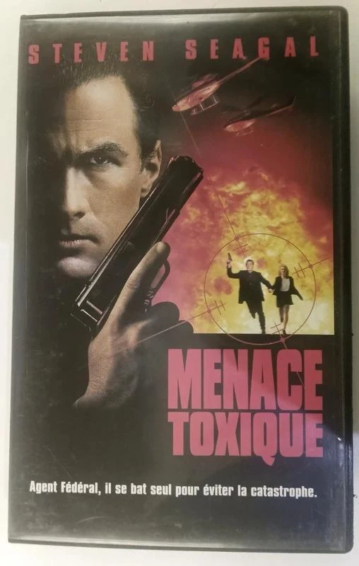 Menace toxique Steven Seagal en VHS